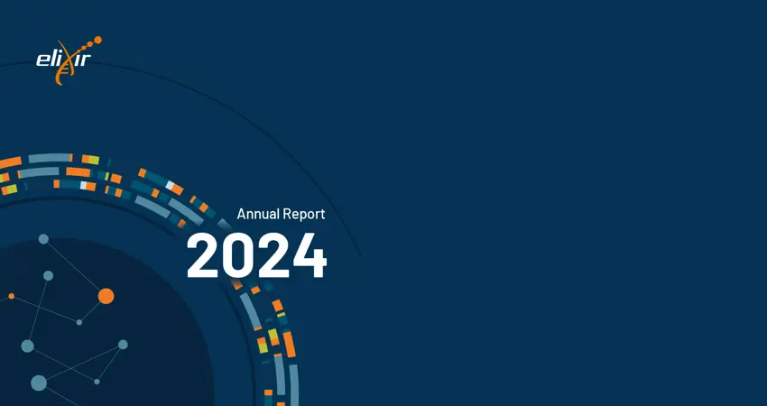 ELIXIR Annual Report 2024 Cover
